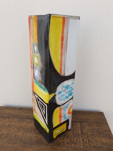 Vase carré